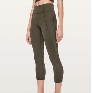 Lululemon Time To Sweat Crop size 4